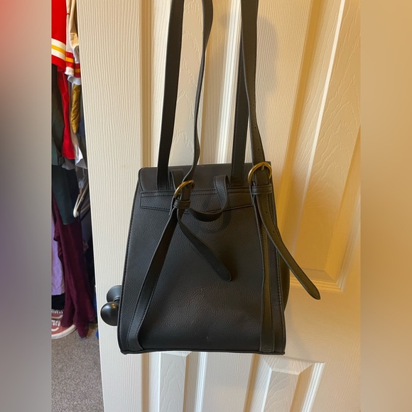 Black Tassel Backpack - Picture 4 of 6